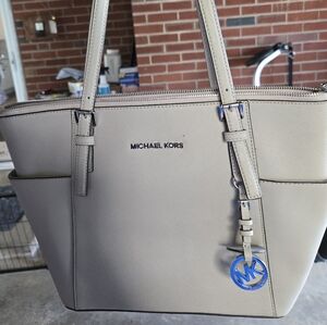Michael Kors Gray Tote Bag